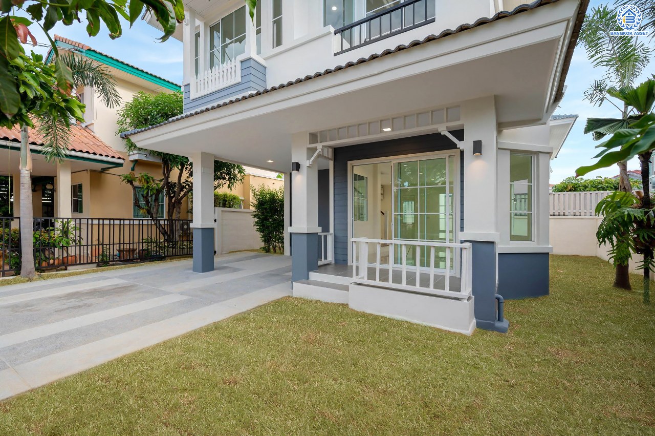 บ้านมือสองตกแต่งใหม่ คุณภาพระดับ L&H โครงการ ชลลดา วัดลาดปลาดุก บนเนื้อที่ 53.2 ตร.ว. ฟังก์ชัน 3 ห้องนอน 2 ห้องน้ำ 1 ที่จอดรถ บนทำเลศักยภาพ เชื่อมต่อหลายเส้นทาง ใกล้รถไฟฟ้าสายสีม่วง "สถานีคลองบางไผ่" และเซ็นทรัล เวสต์เกต